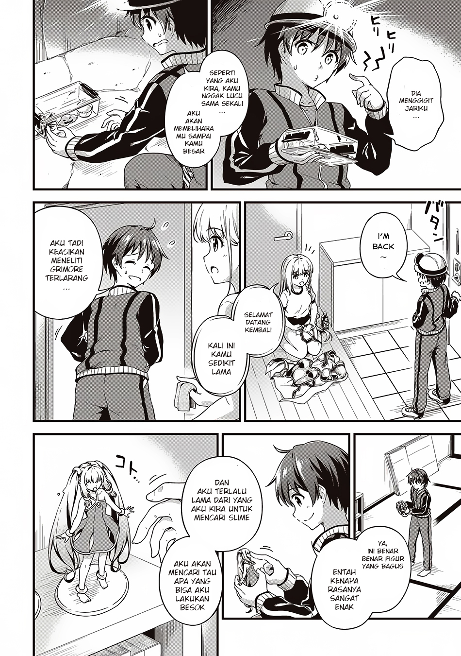 Boku no Heya ga Dungeon no Kyuukeijo ni Natteshimatta Ken Chapter 05 Bahasa Indonesia